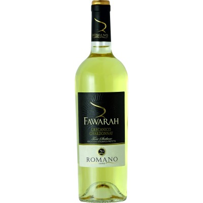 Vino Bianco Fawarah Grecanico Chardonnay IGP Romano - 750 ml