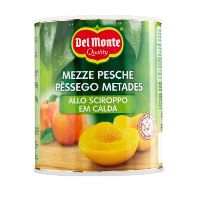 Mezze Pesche allo Sciroppo Del Monte - 470 g