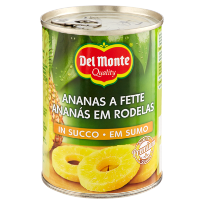 Ananas a Cubetti in Succo Senza Aggiunta di Zucchero Del Monte