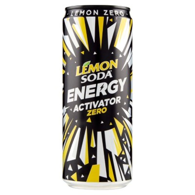 Energy Drink Activator Lemon Zero Lemonsoda - 330 ml