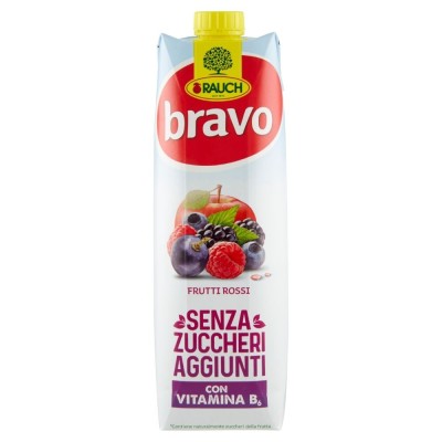 Succo Frutti Rossi Senza Zuccheri  Bravo Rauch - 1000 ml