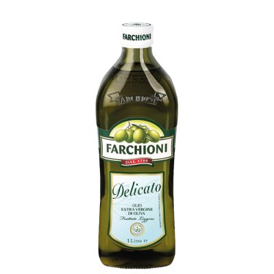 Olio Extra Vergine di Oliva Delicato Farchioni - bottiglia 0,75 l
