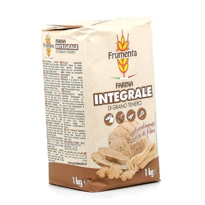 Farina di Grano Tenero Integrale Frumenta - 1 Kg
