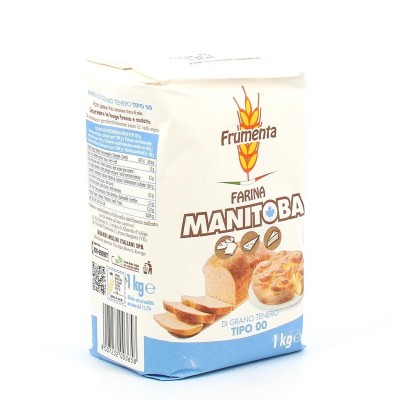 Farina di Grano Tenero "00" Manitoba Frumenta - 1 Kg