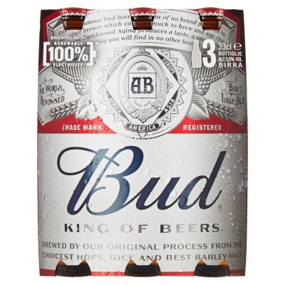 Birra Bud - 3 x 33 cl