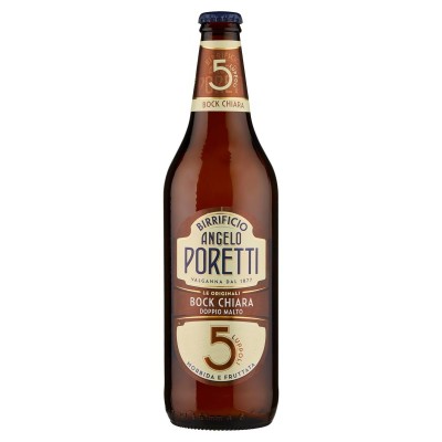 Birra  5 Luppoli Bock Chiara Poretti - 66 cl