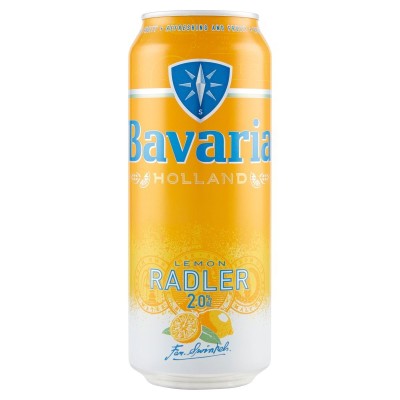 Birra  Radler Lemon Bavaria  Lattina - 500 ml
