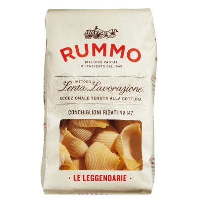 Pasta  Conchiglioni Rigati  Rummo - confezione da 500 g