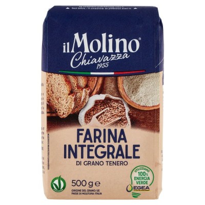 Farina di Grano Tenero Integrale Molino Chiavazza - 500 g