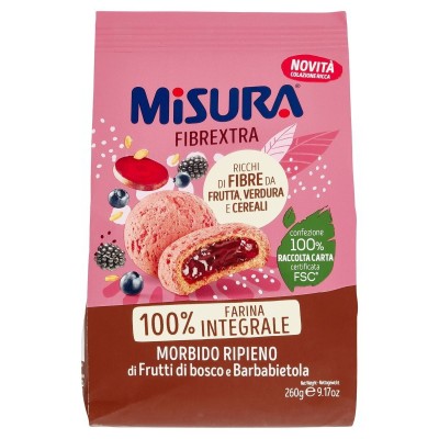Biscotti Viola Fibrextra Misura - 260 g