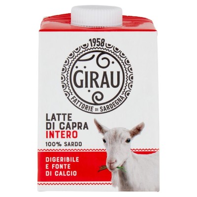 Latte di Capra Intero Fattorie Girau - 500 ml