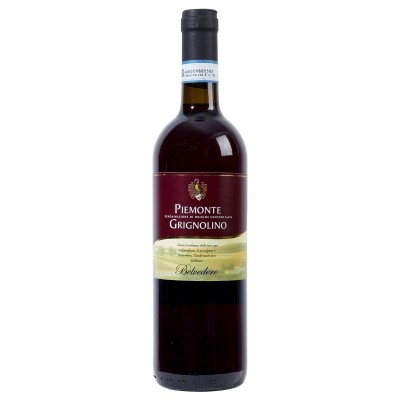 Vino Rosso Grignolino Piemonte DOC Belvedere - 750 ml