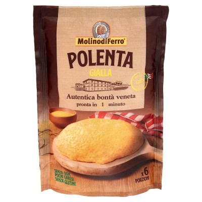 Polenta Istantanea Gialla Senza Glutine  Molino di Ferro - 360 g