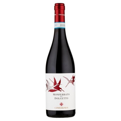 Vino Rosso Dolcetto di Monferrato DOC Conti Buneis - 750 ml