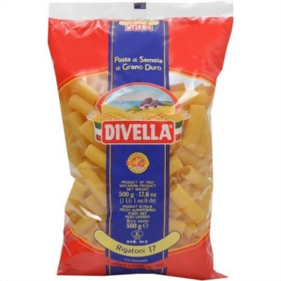 Pasta  Rigatoni  Divella - confezione da 500 g