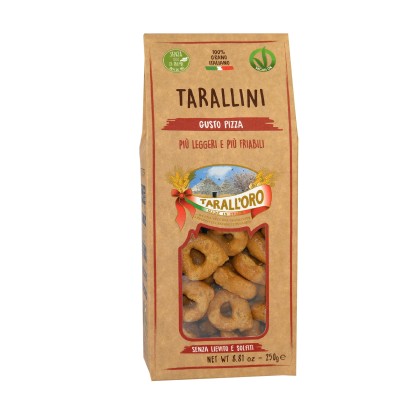 Tarallini Gusto Pizza Tarall'Oro - 250 g