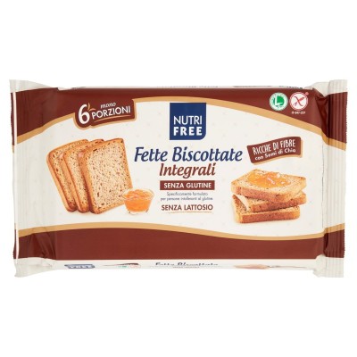 Fette Biscottate Integrali Nutri Free - 225 g