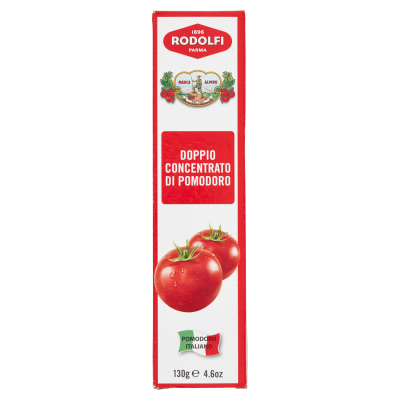 Doppio Concentrato di Pomodoro Tubetto Rodolfi - 130 g