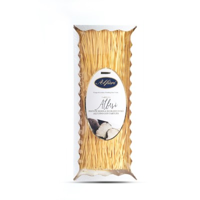 Pasta Albesi all'Uovo con Tartufo Dritti in Astuccio Alfieri - confezione da 250 g