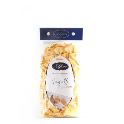 Pasta Farfalle all'Uovo in Sacchetto Alfieri - confezione da 500 g