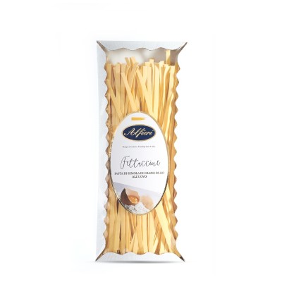 Pasta Fettuccine all'Uovo Dritti in Astuccio Alfieri - confezione da 1000 g