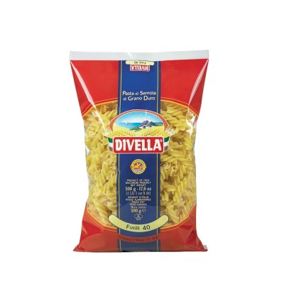 Pasta  Fusilli  Divella - confezione da 500 g