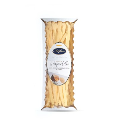 Pasta Pappardelle Zigrinate all'Uovo Dritti in Astuccio Alfieri - confezione da 1000 g