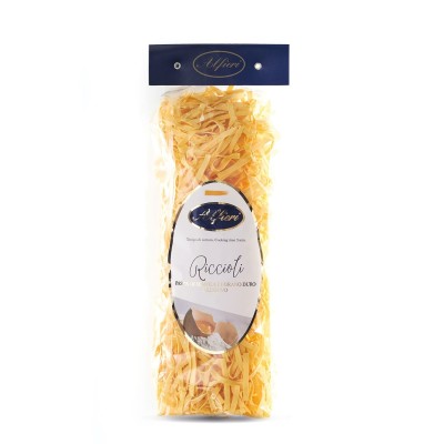 Pasta Riccioli all'Uovo in Sacchetto Alfieri - confezione da 250 g