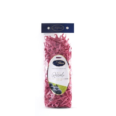 Pasta Riccioli all'Uovo con Vino Barolo in Sacchetto Alfieri - confezione da 250 g