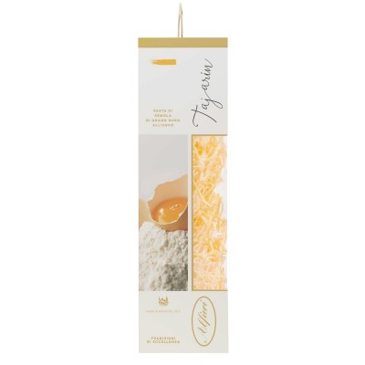 Pasta Tajarin all'Uovo in Scatola Regalo Alfieri - confezione da 1000 g