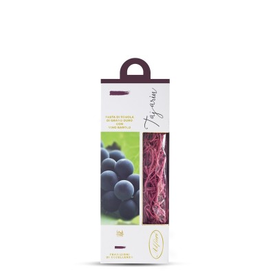 Pasta Tajarin all'Uovo con Vino Barolo in Scatola Regalo Alfieri - confezione da 250 g
