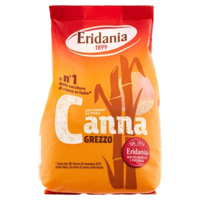 Zucchero di Pura Canna Grezzo Eridania - 500 g