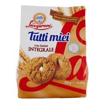 Biscotti Tutti Miei con farina Integrale Lazzaroni - 700 g