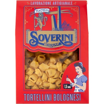 Pasta  Tortellini  Bolognesi all'uovo Soverini - confezione da 250 g