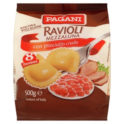 Pasta  Tortellini con Prosciutto  Crudo - confezione da 500 g