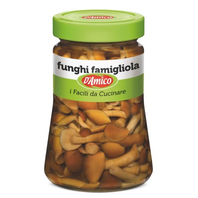 Funghi Famigliola al Naturale D'Amico - 470 g