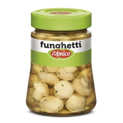 Funghetti Prataioli in Olio di Semi di Girasole D'Amico - 280 g