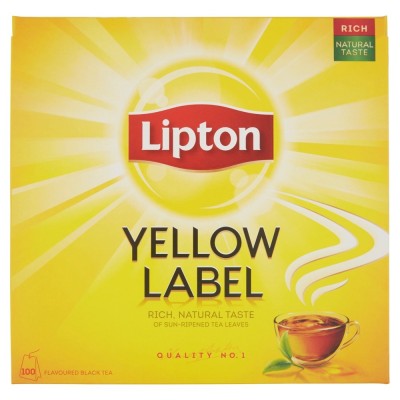 Thè Yellow Label 100 Filtri Lipton - 