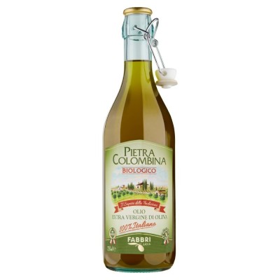 Olio Extra Vergine di Oliva Pietra Colombina Biologica Fabbri - 750 ML