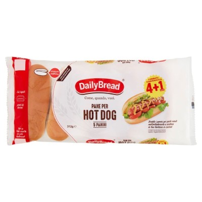 Pane per Hot Dog Buns DailyBread - 312 g