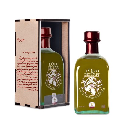Olio Extra Vergine di Oliva con Teca l'Olio dei Papi - 250 ml