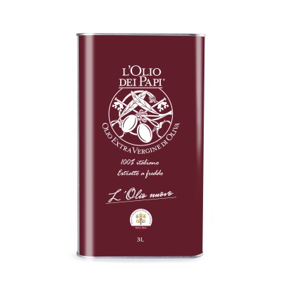 Olio Extra Vergine di Oliva Lattina l'Olio dei Papi - 3L