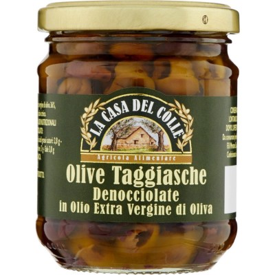 Olive Taggiasche Denocciolate in Olio Extra Vergine di Oliva La Casa del Colle - 180 g
