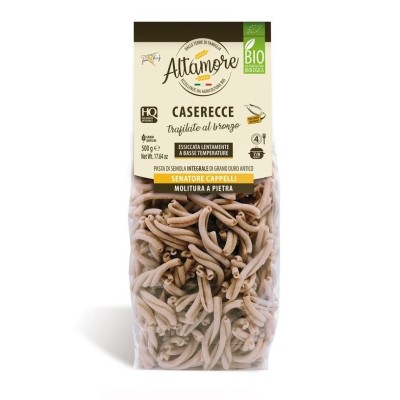 Pasta  Integrale Caserecce di Grano Senatore Cappelli  Bio Altamore  - confezione da 500 g