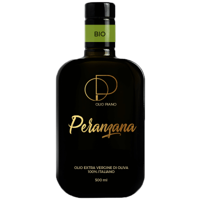 Olio Extra Vergine di Oliva Bio Mono Varietale Peranzana Agricola Piano - 500 ml