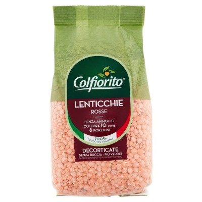Lenticchie Rosse Decorticate Colfiorito - 400 g