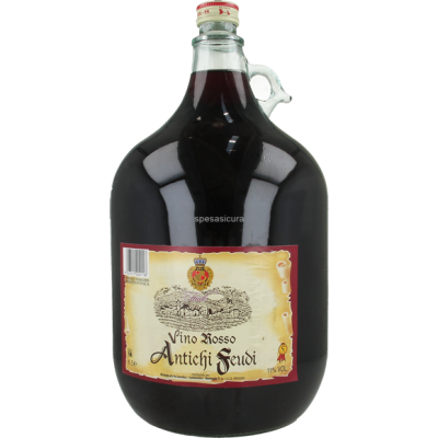 Vino Rosso Antichi Feudi - 5000 ml