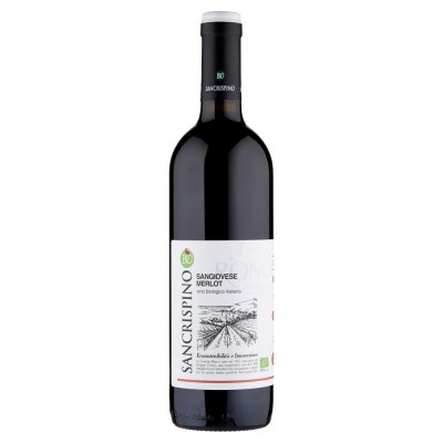 Vino Rosso Sangiovese Merlot IGP Bio San Crispino  - 750 ml