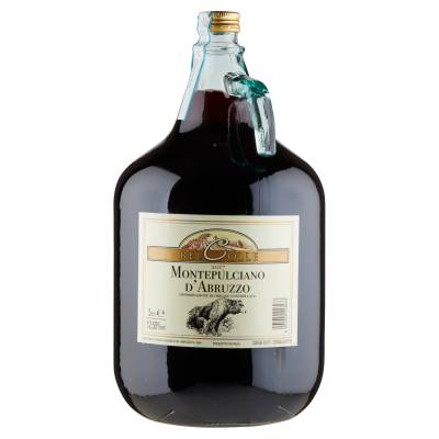 Vino Rosso Montepulciano d'Abruzzo Bel Colle - 5000 ml
