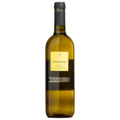 Vino Bianco Vermentino Terre Siciliane IGT Il Roccolo - 750 ml